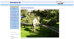 Desktop Screenshot of havebane.dk